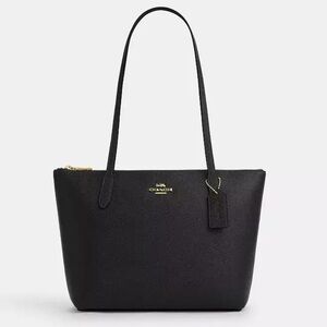 Black coach tote